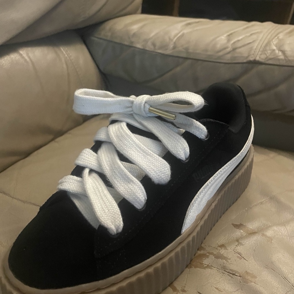 Black and White Platform Sneakers | Women’s size 8